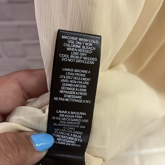 Max and Cleo by BCBG size 2 sleeveless cocktail/wedding chiffon and lace - Picture 8 of 8